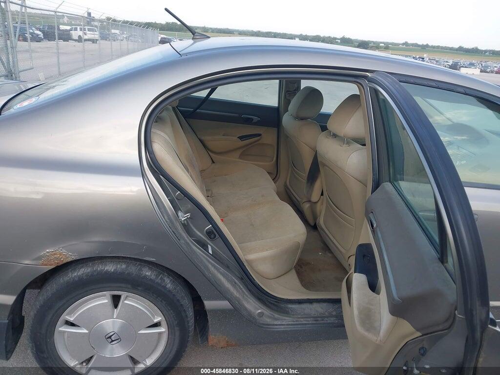 JHMFA36227S028610 2007 HONDA CIVIC HYBRID photo no. 8