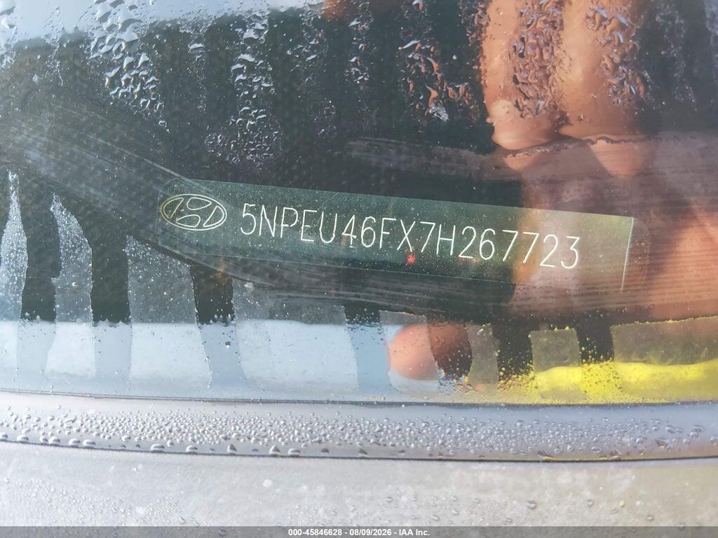 5NPEU46FX7H267723 2007 HYUNDAI SONATA photo no. 11