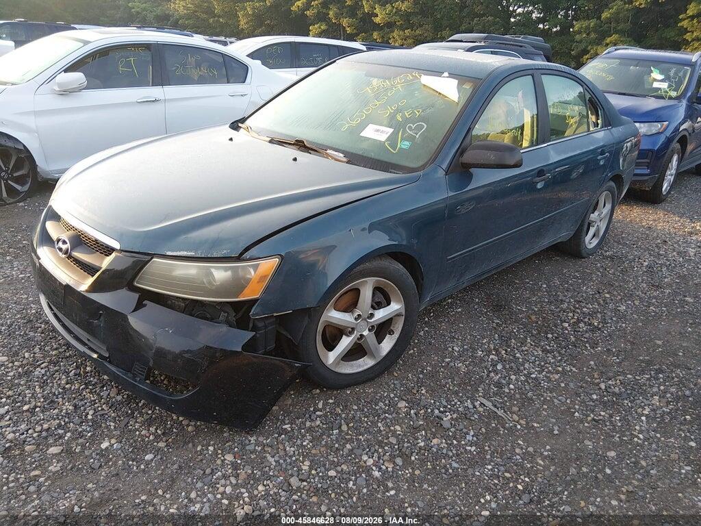 5NPEU46FX7H267723 2007 HYUNDAI SONATA photo no. 2