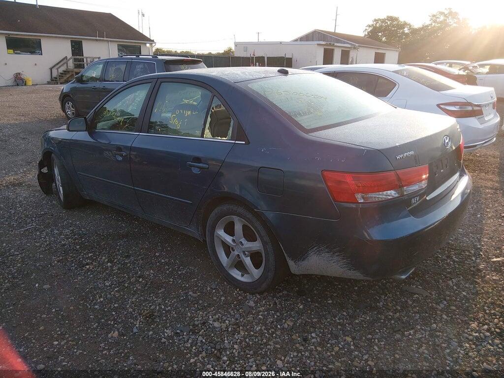 5NPEU46FX7H267723 2007 HYUNDAI SONATA photo no. 3