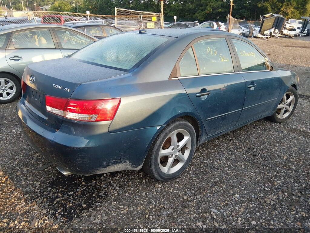 5NPEU46FX7H267723 2007 HYUNDAI SONATA photo no. 4