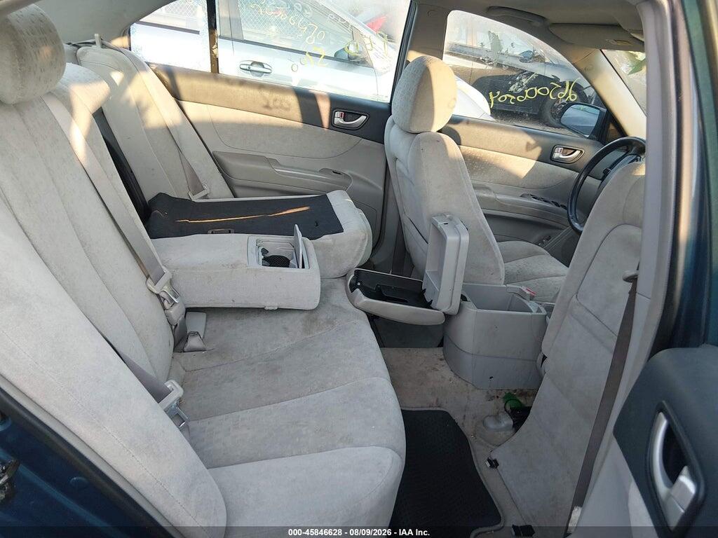 5NPEU46FX7H267723 2007 HYUNDAI SONATA photo no. 8