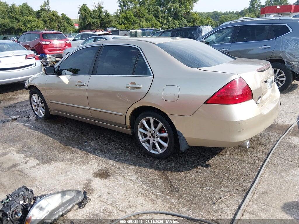 1HGCM66527A059130 2007 HONDA ACCORD photo no. 3