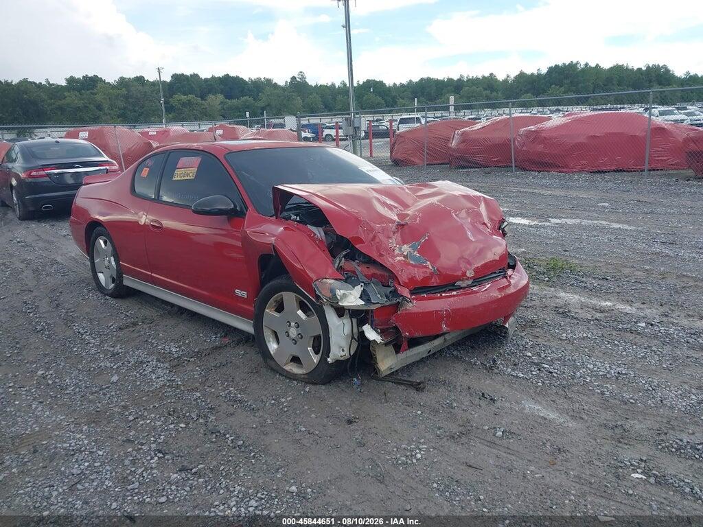 2G1WL16CX79387593 2007 CHEVROLET MONTE CARLO photo no. 1
