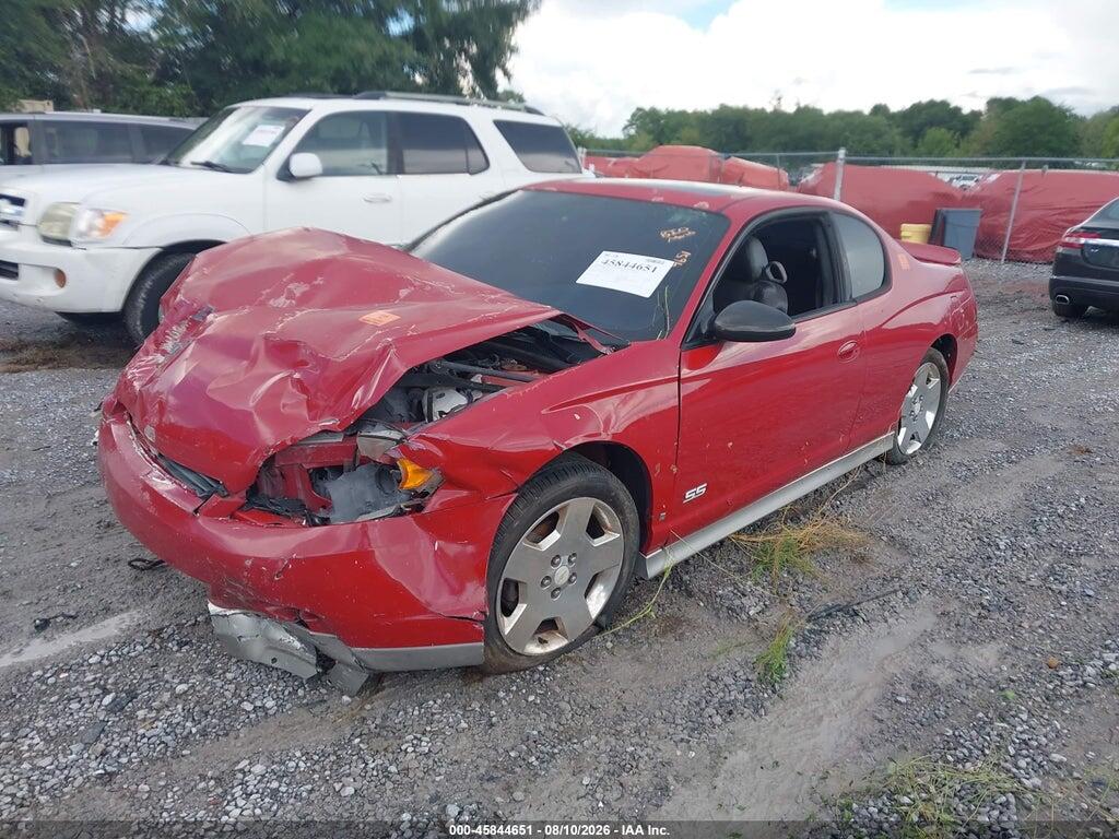 2G1WL16CX79387593 2007 CHEVROLET MONTE CARLO photo no. 2