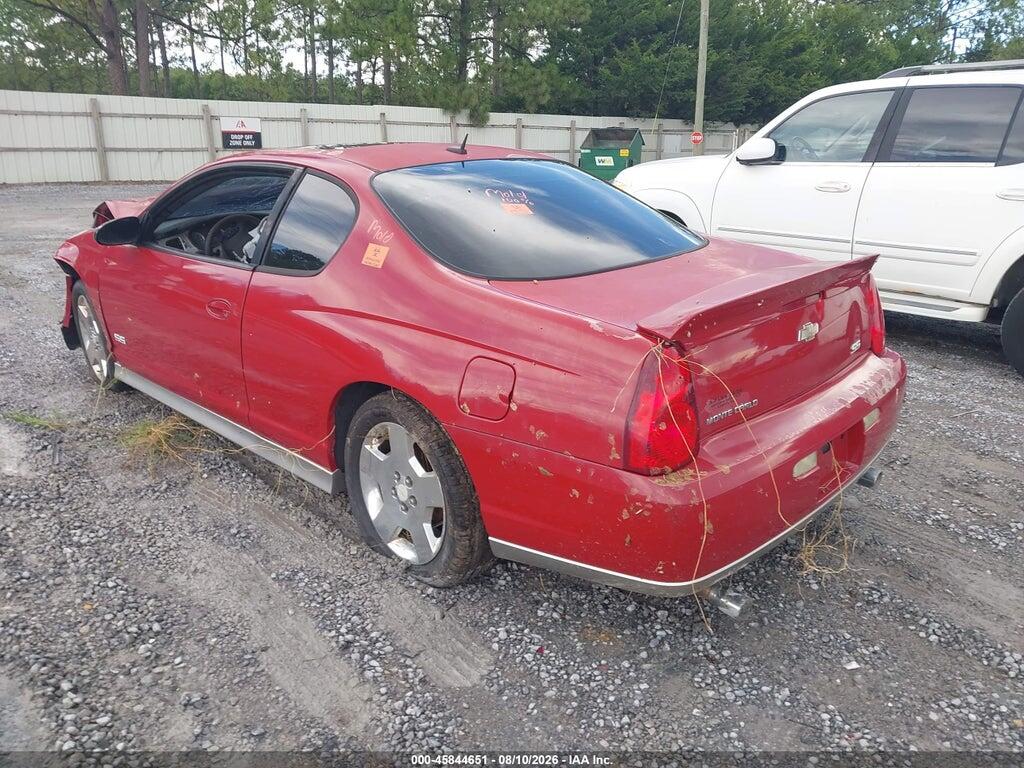 2G1WL16CX79387593 2007 CHEVROLET MONTE CARLO photo no. 3