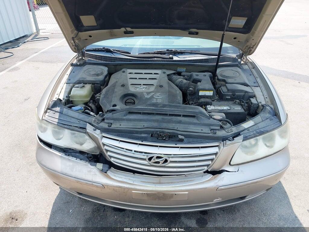 KMHFC46F67A179570 2007 HYUNDAI AZERA photo no. 10