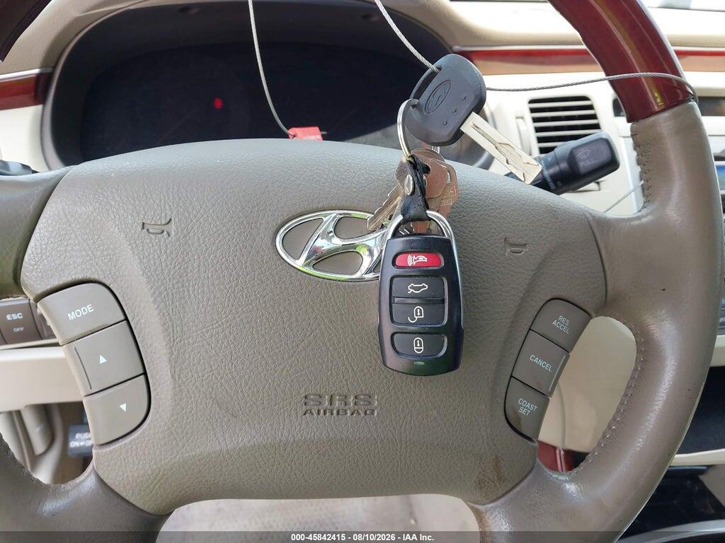 KMHFC46F67A179570 2007 HYUNDAI AZERA photo no. 11