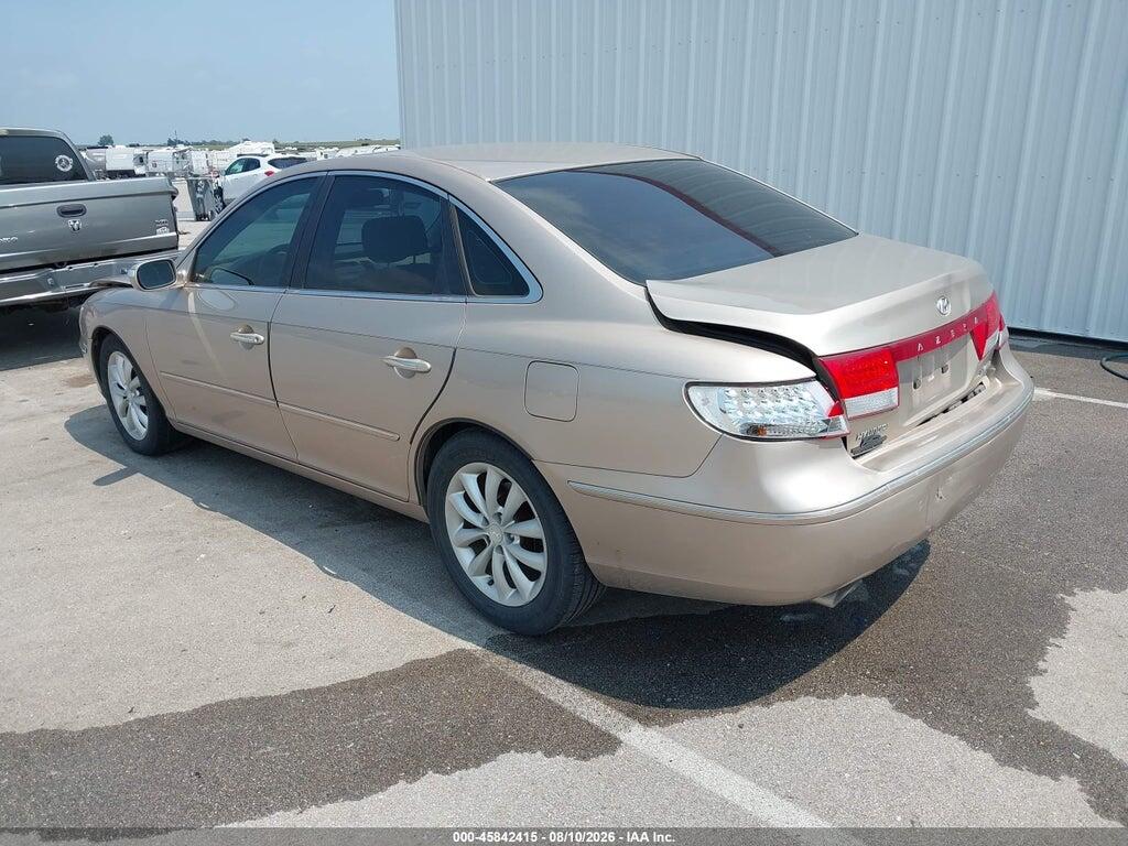 KMHFC46F67A179570 2007 HYUNDAI AZERA photo no. 3