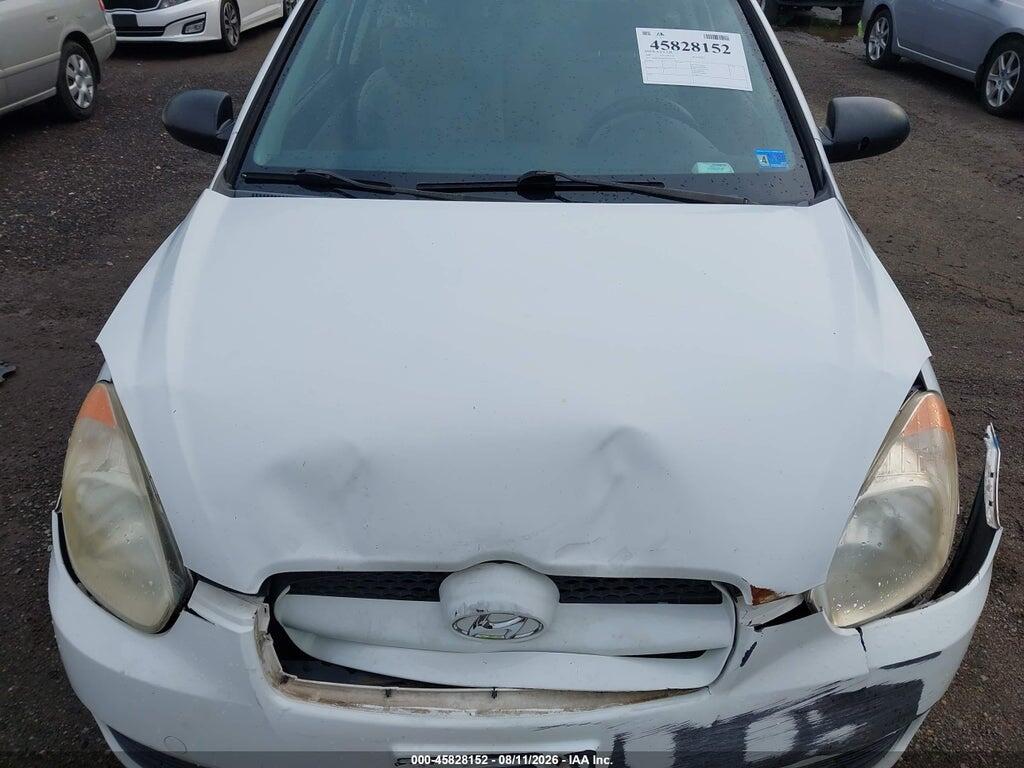 KMHCM36C87U046954 2007 HYUNDAI ACCENT photo no. 10