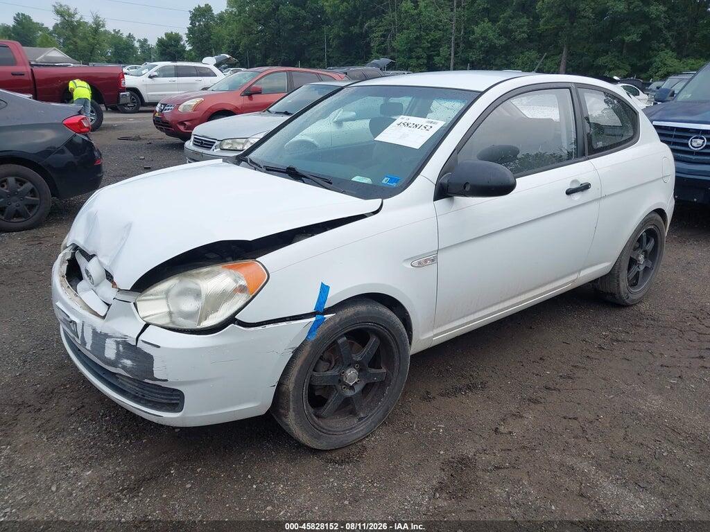 KMHCM36C87U046954 2007 HYUNDAI ACCENT photo no. 2