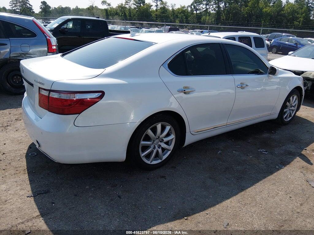 JTHBL46F375047831 2007 LEXUS LS 460 photo no. 4