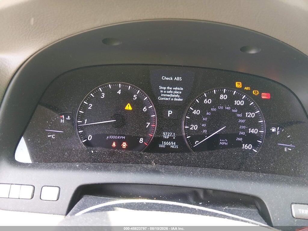 JTHBL46F375047831 2007 LEXUS LS 460 photo no. 7