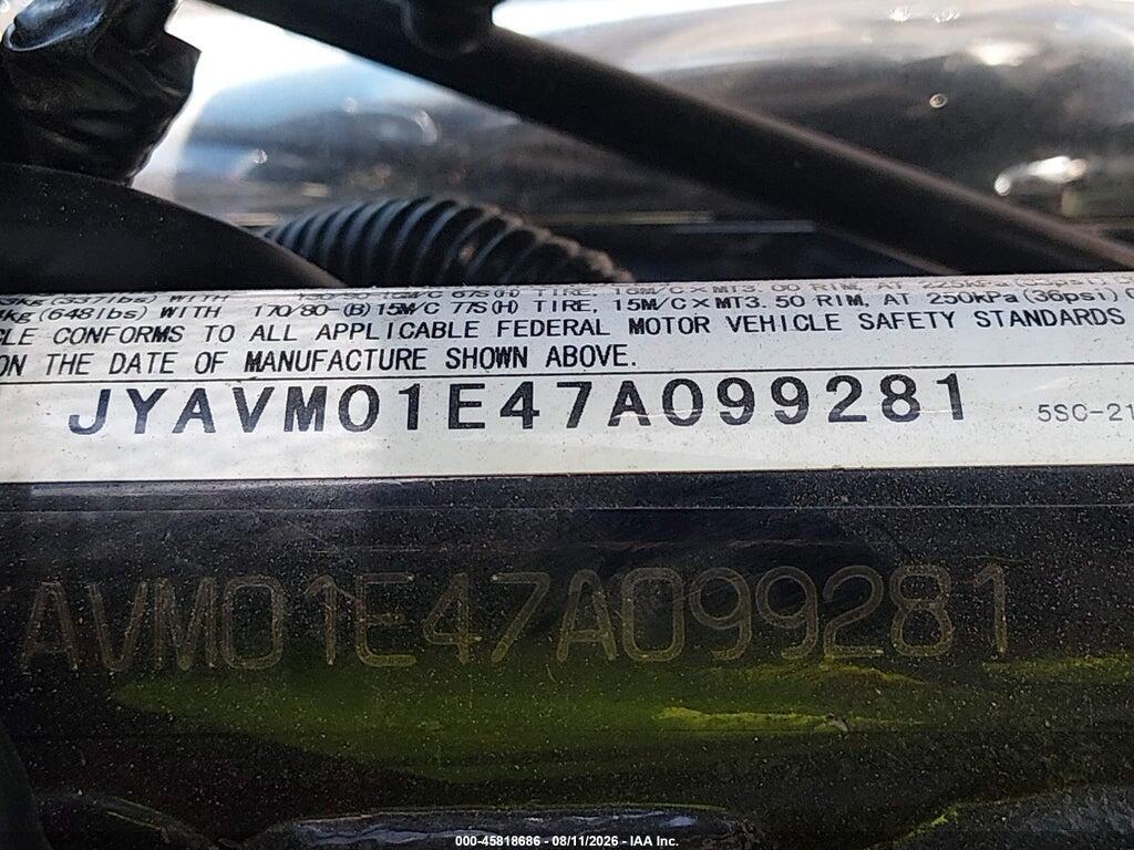 JYAVM01E47A099281 2007 YAMAHA XVS650 photo no. 10