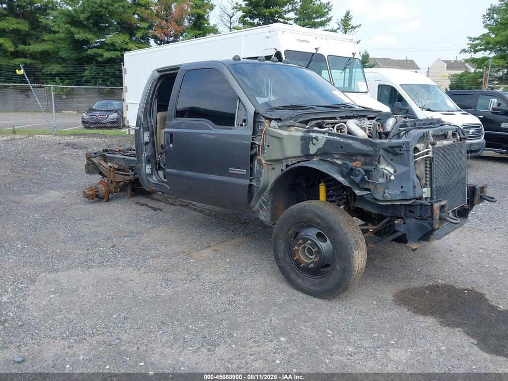 2007 FORD F-350 CHASSIS 1FDWX37P97EB32452