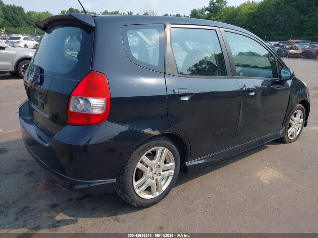 JHMGD37618S052802 2008 HONDA FIT photo no. 4