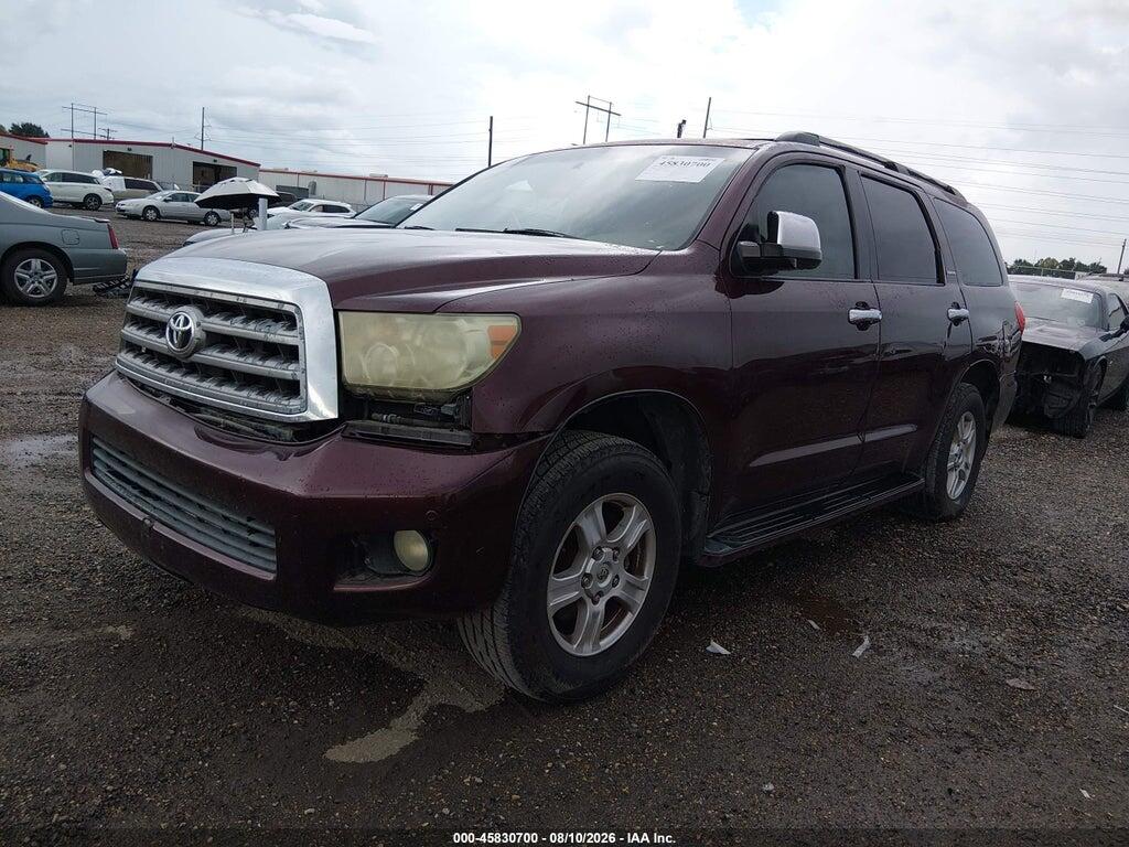 5TDZY68A38S002768 2008 TOYOTA SEQUOIA photo no. 2