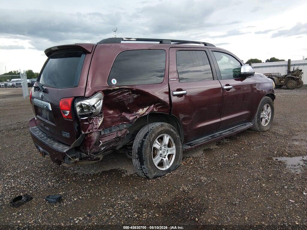 5TDZY68A38S002768 2008 TOYOTA SEQUOIA photo no. 4