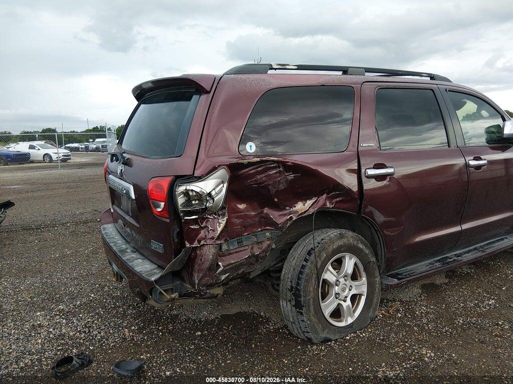 5TDZY68A38S002768 2008 TOYOTA SEQUOIA photo no. 6