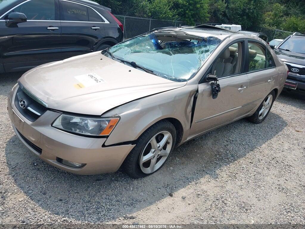 5NPEU46F28H315796 2008 HYUNDAI SONATA photo no. 2