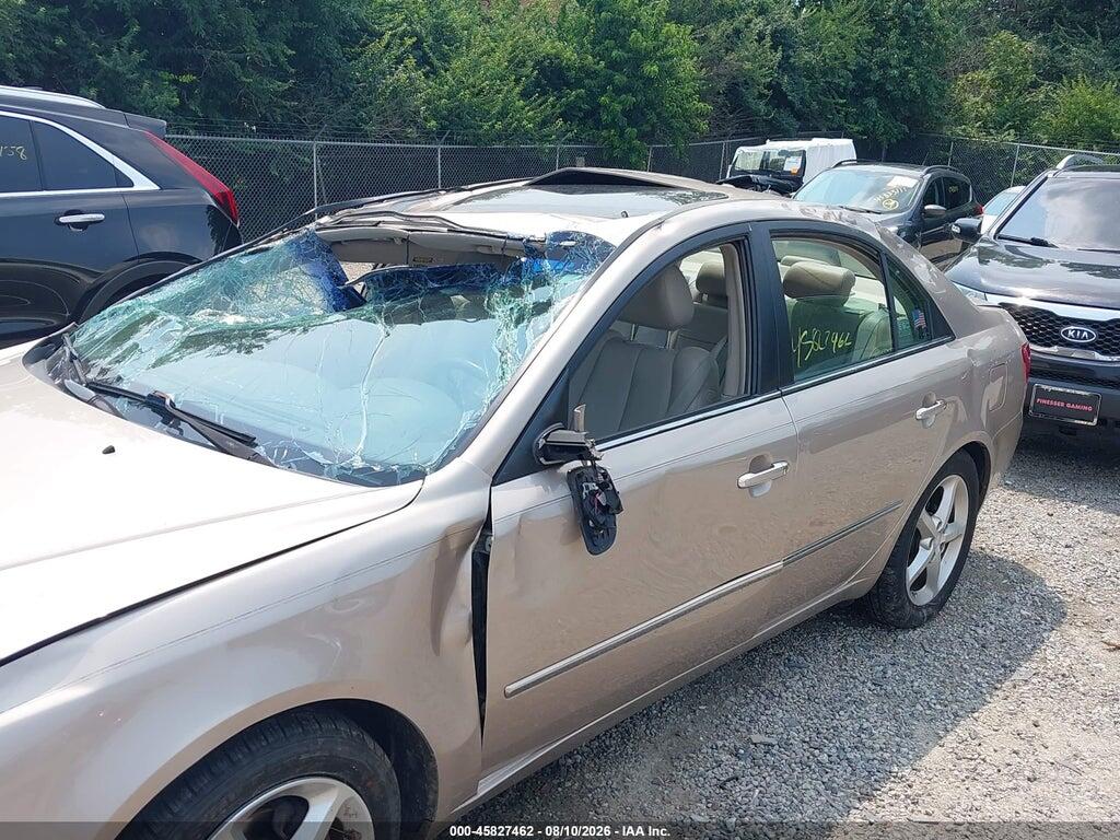 5NPEU46F28H315796 2008 HYUNDAI SONATA photo no. 6