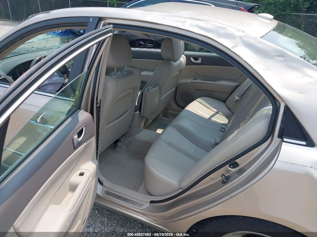 5NPEU46F28H315796 2008 HYUNDAI SONATA photo no. 8