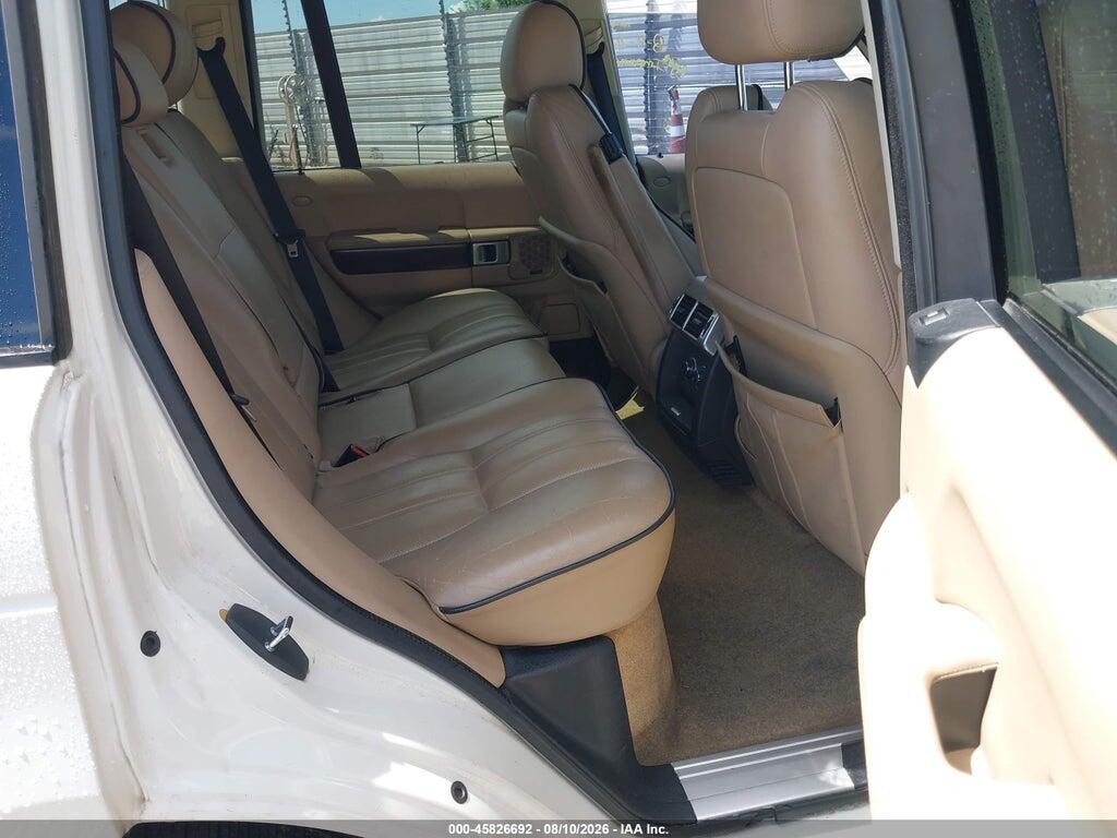 SALMF154X8A293809 2008 LAND ROVER RANGE ROVER photo no. 8