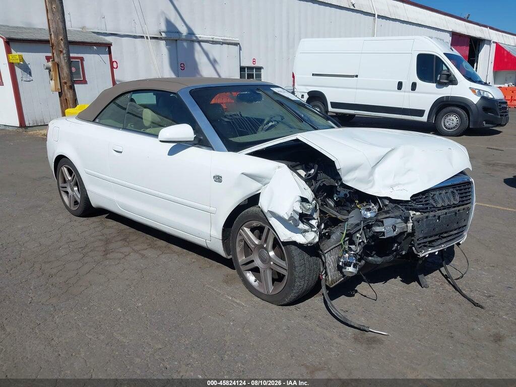 2008 AUDI A4 WAUDF48H68K004942