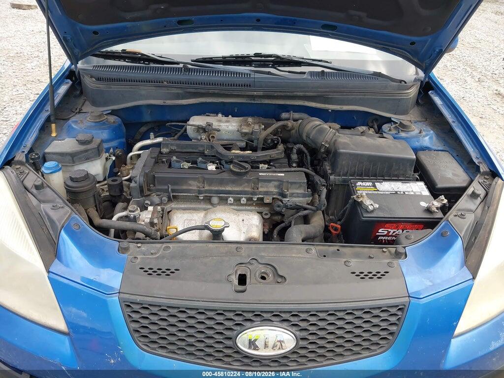 KNADE123186412854 2008 KIA RIO photo no. 10