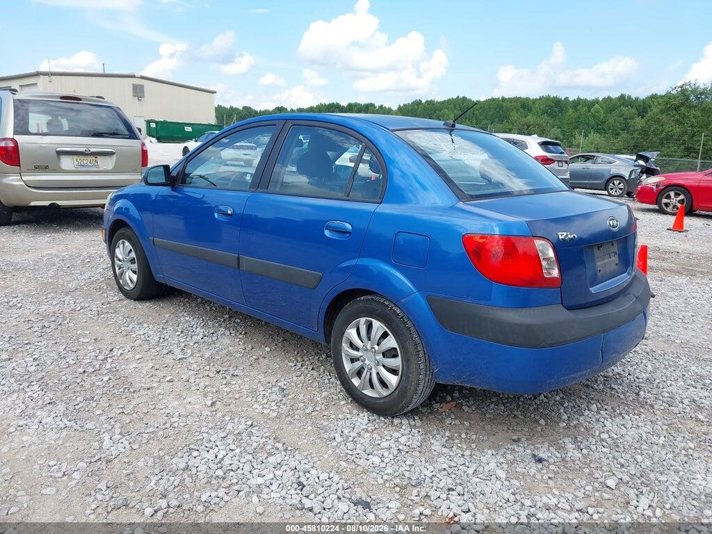 KNADE123186412854 2008 KIA RIO photo no. 3