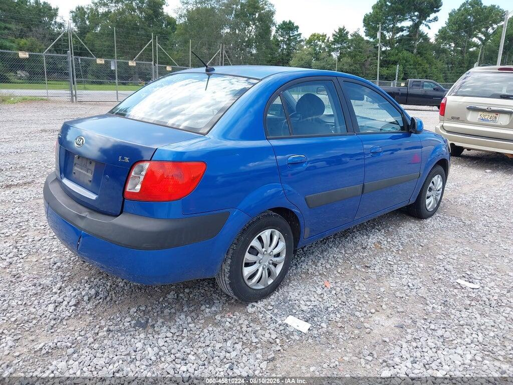 KNADE123186412854 2008 KIA RIO photo no. 4