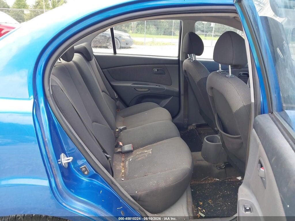 KNADE123186412854 2008 KIA RIO photo no. 8