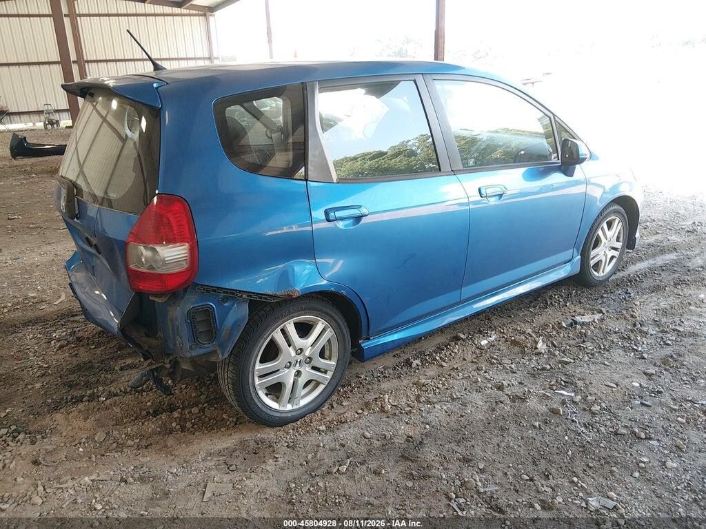 JHMGD37688S045782 2008 HONDA FIT photo no. 4