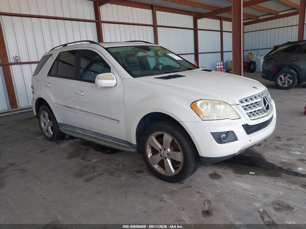 4JGBB86E09A473792 2009 MERCEDES-BENZ ML 350 photo no. 1