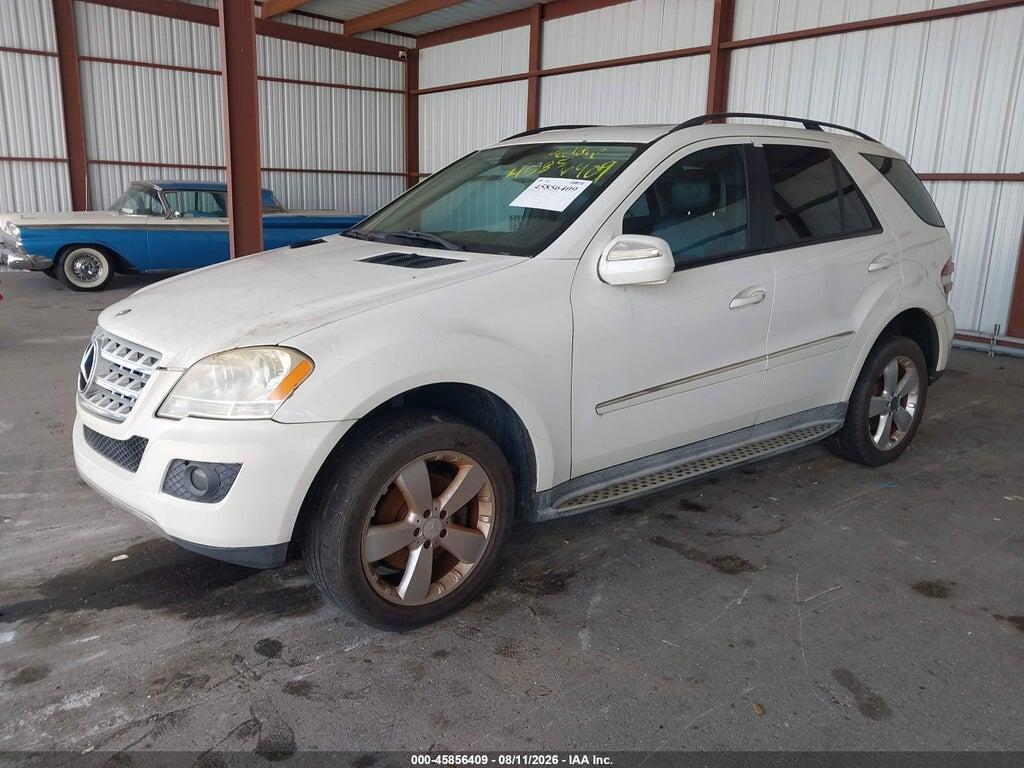 4JGBB86E09A473792 2009 MERCEDES-BENZ ML 350 photo no. 2