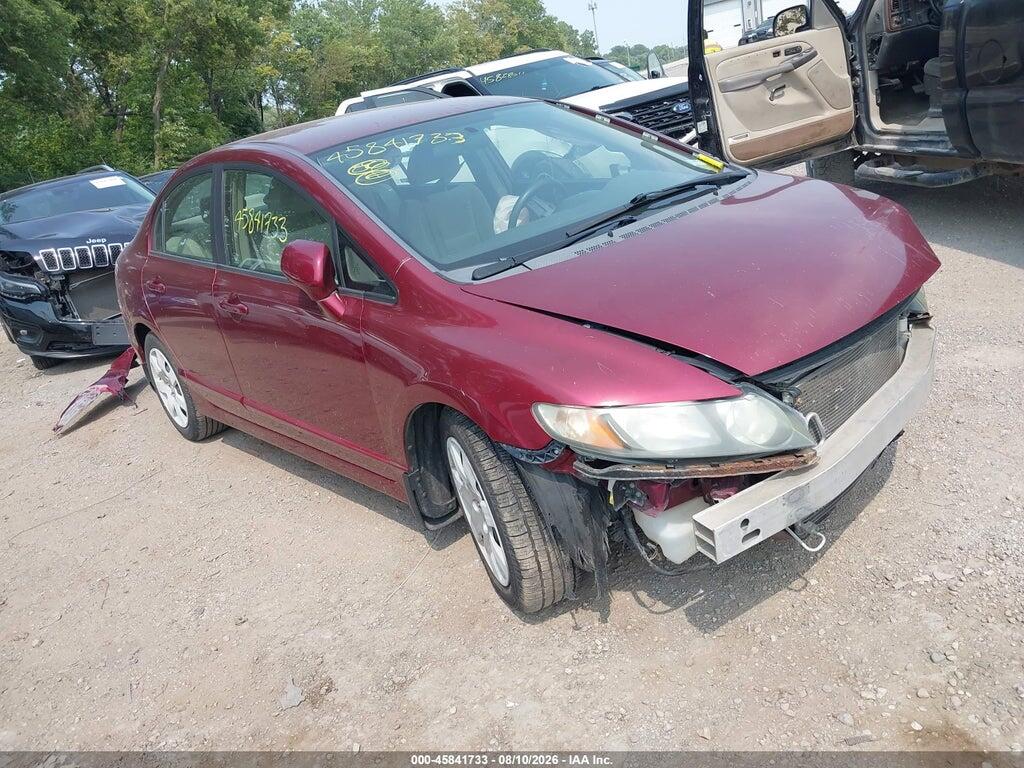 19XFA165X9E011169 2009 HONDA CIVIC photo no. 1