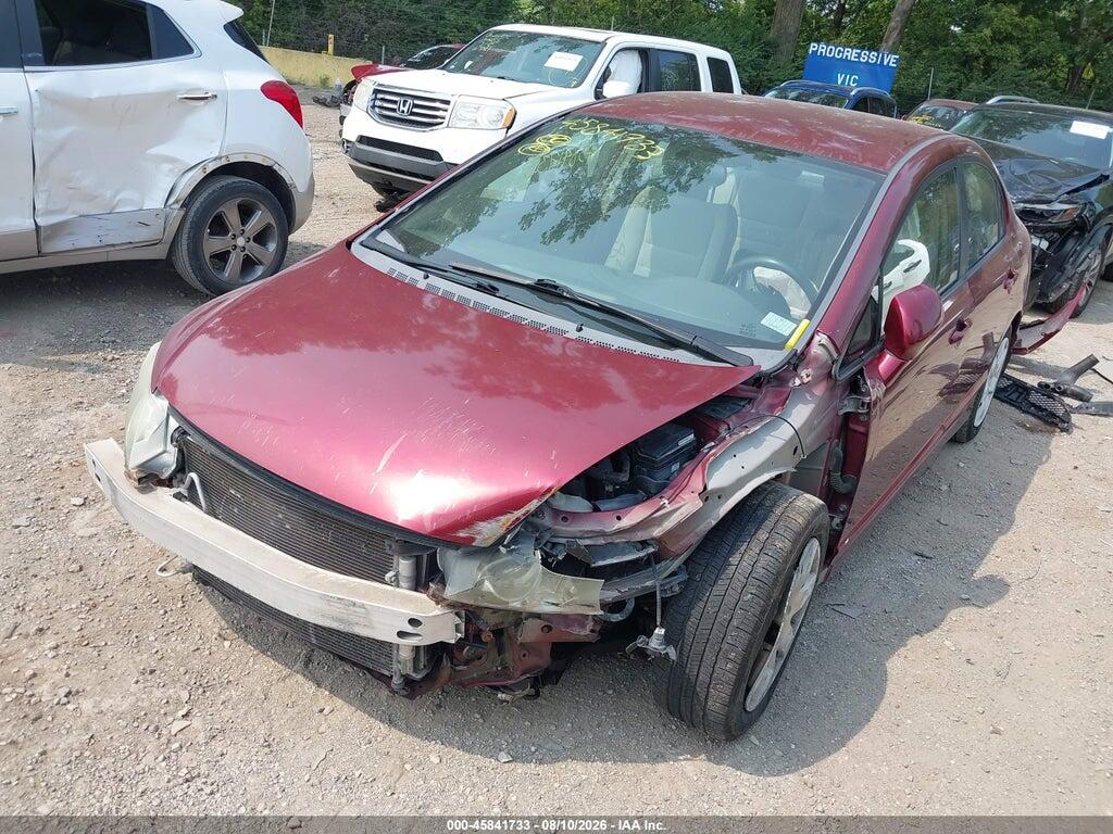 19XFA165X9E011169 2009 HONDA CIVIC photo no. 2