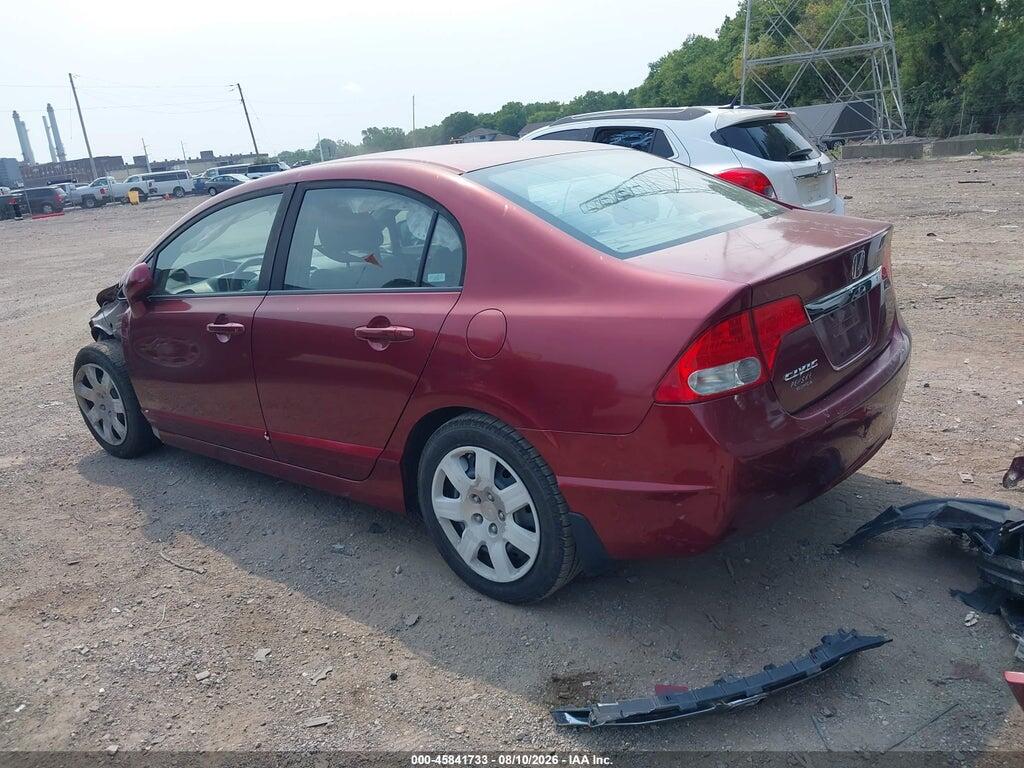 19XFA165X9E011169 2009 HONDA CIVIC photo no. 3
