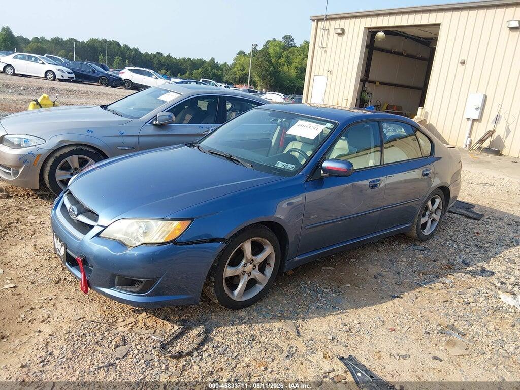 4S3BL616397234093 2009 SUBARU LEGACY photo no. 2