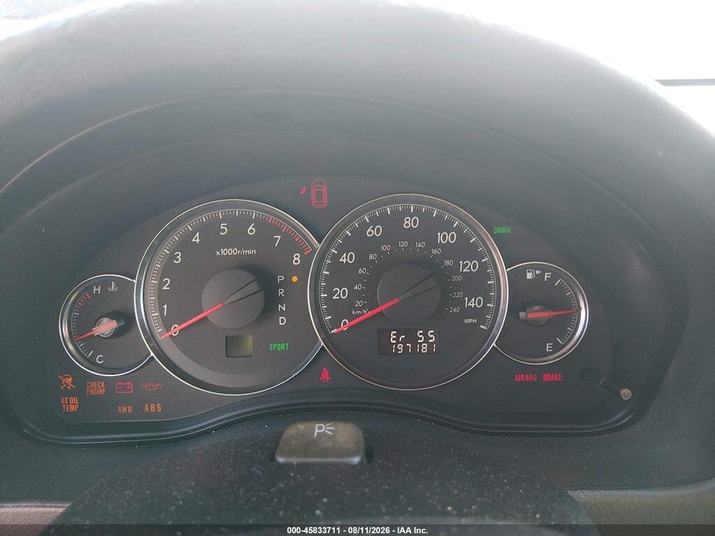 4S3BL616397234093 2009 SUBARU LEGACY photo no. 7