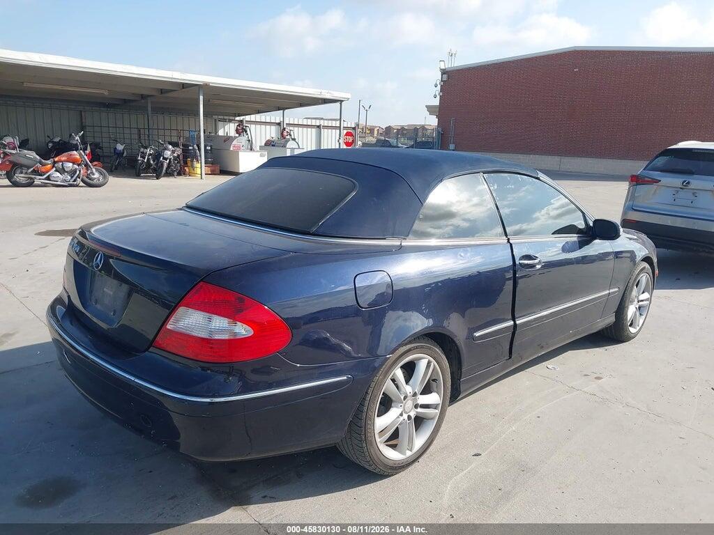 WDBTK56F19T104233 2009 MERCEDES-BENZ CLK 350 photo no. 4