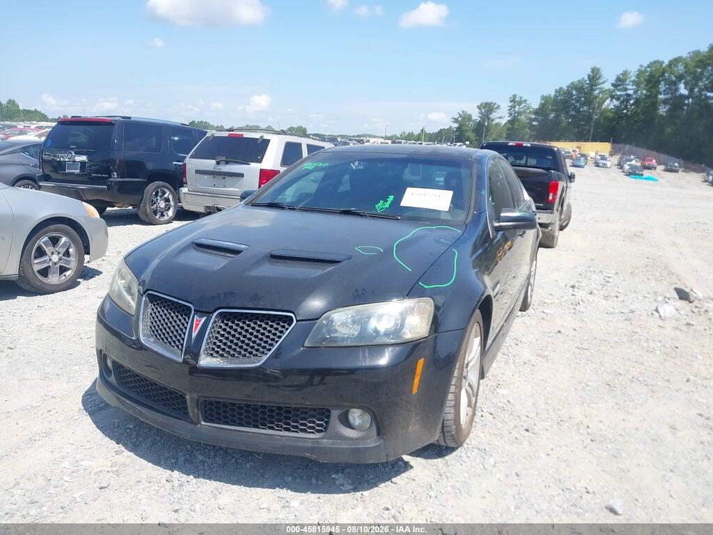 6G2ER57709L160734 2009 PONTIAC G8 photo no. 2