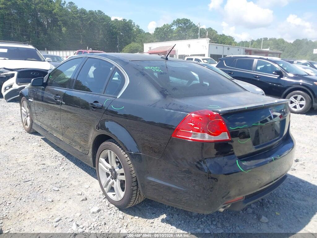 6G2ER57709L160734 2009 PONTIAC G8 photo no. 3