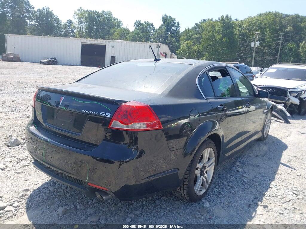 6G2ER57709L160734 2009 PONTIAC G8 photo no. 4