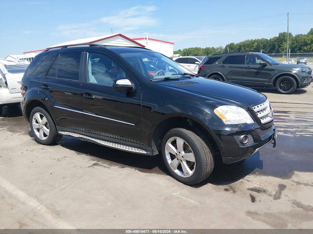 4JGBB86E99A531074 2009 MERCEDES-BENZ ML 350 photo no. 1