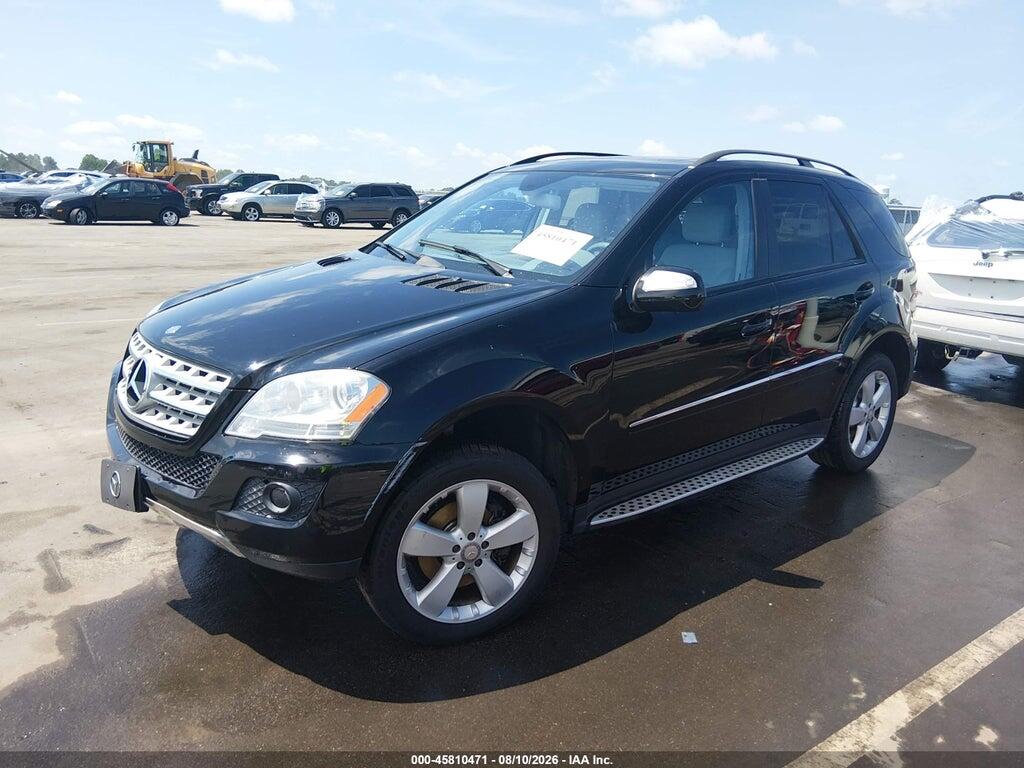 4JGBB86E99A531074 2009 MERCEDES-BENZ ML 350 photo no. 2