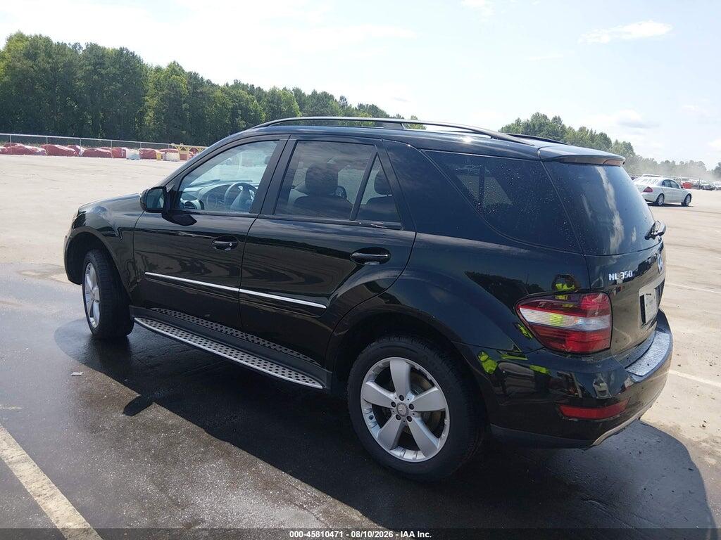 4JGBB86E99A531074 2009 MERCEDES-BENZ ML 350 photo no. 3