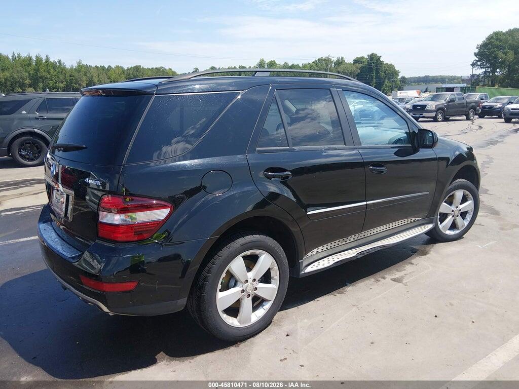 4JGBB86E99A531074 2009 MERCEDES-BENZ ML 350 photo no. 4