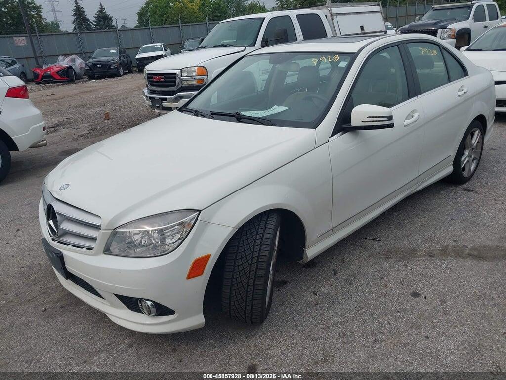 WDDGF8BB6AR125176 2010 MERCEDES-BENZ C 300 photo no. 2