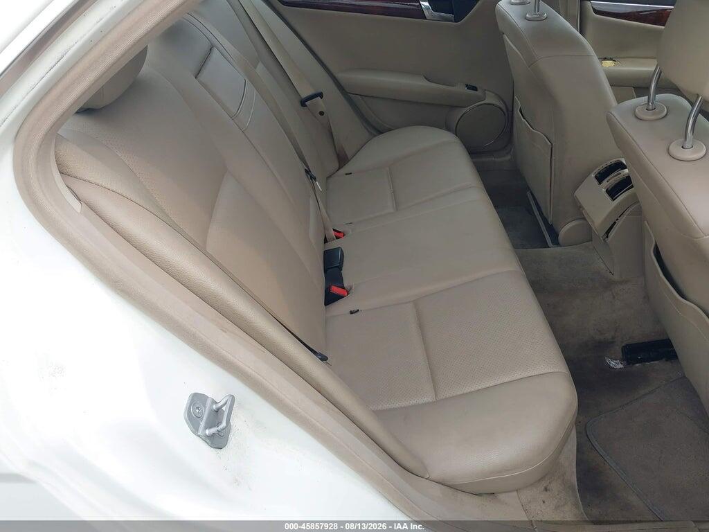 WDDGF8BB6AR125176 2010 MERCEDES-BENZ C 300 photo no. 8